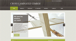 Desktop Screenshot of crosslamtimber.com.au